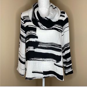 Habitat | Cowl Neck 3/4 Sleeve Top Habitat